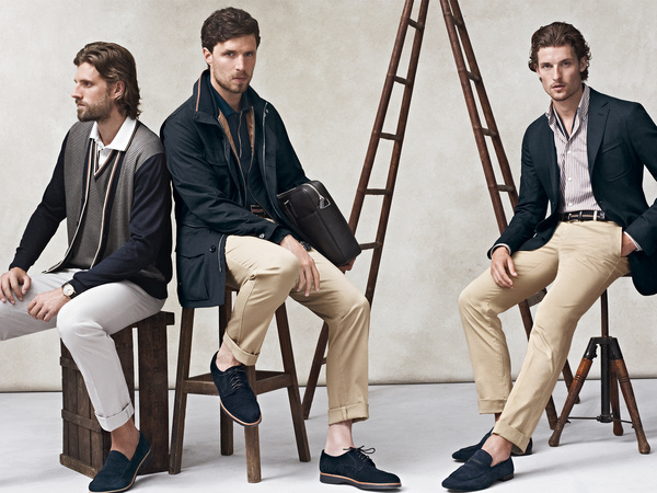 Ermenegildo Zegna Primavera Estate 2014 Uomo - Blu scuro #fashion #male #2014 #zegna