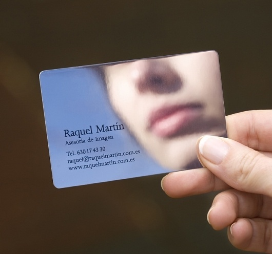 raquel martin. destacado. www.moruba.es #spain #business #card #logroo #de #asesora #imagen #mirror #raquel #martn #moruba