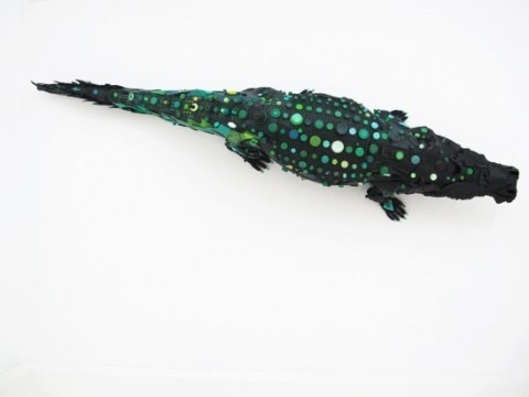 Beach Trash Used to Create Life Sized Animal Sculptures | PICDIT #sculpture #animal #color #art
