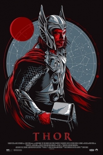 Thor-Taylor.jpg 852×1280 pixels #thor #illustration #movie #poster
