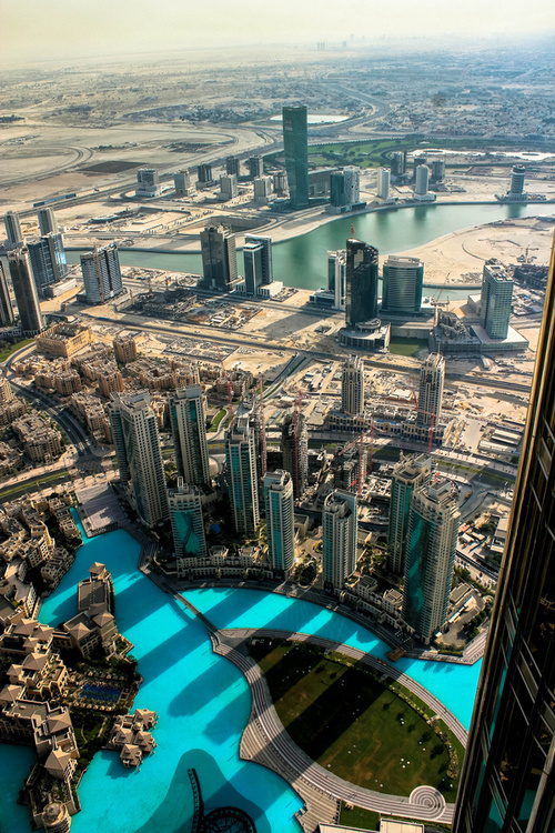 CJWHO ™ (View From Above by Safwan Hariri) #dubai #landscape #skyscraper #photography #architecture #view #desert