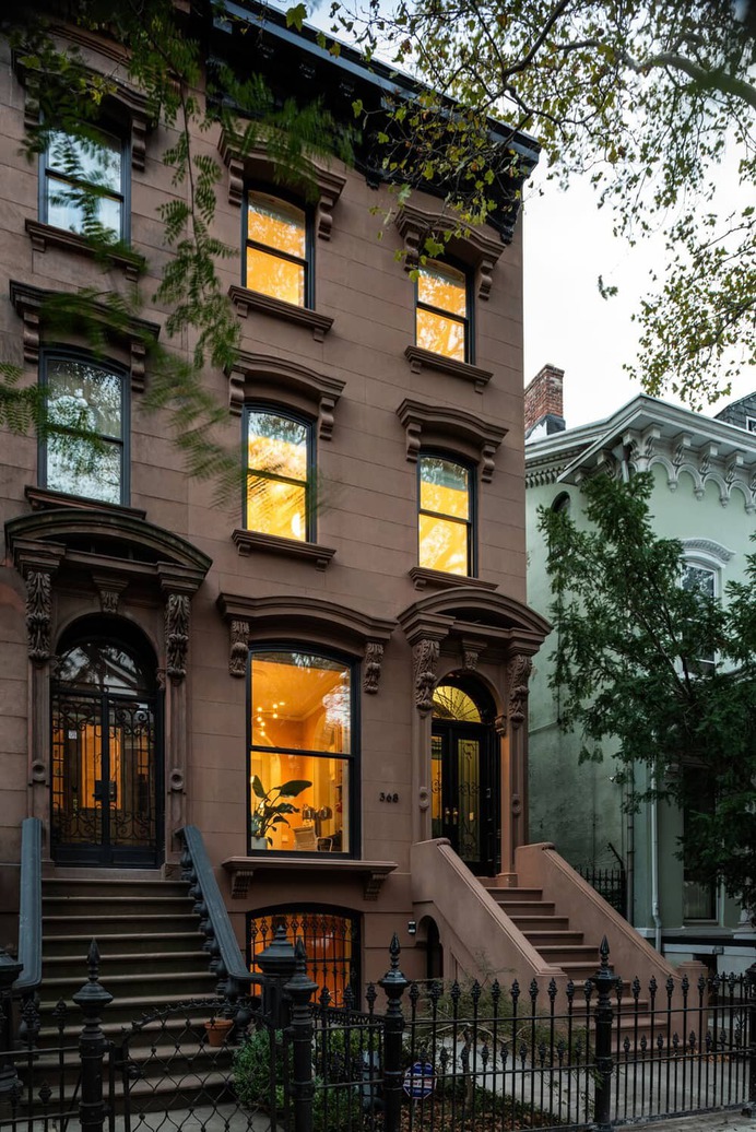 A Gut Renovation and Exterior Restoration of a Landmark Brooklyn Brownstone