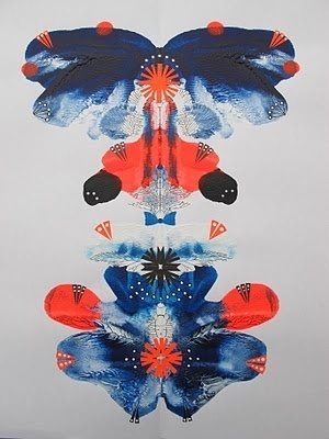 Ragna Mouritzen #mouritzen #ragna #symmetry #mirror #art #beautiful #psychedelic