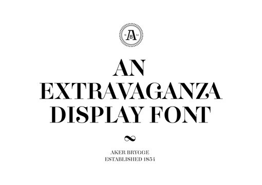 bleed_akerbrygge_06a #work #font #design #display #identity #collateral #type #life #typography