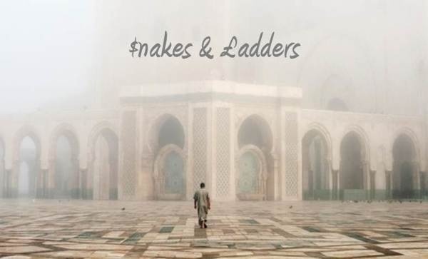 $nakes & xc2xa3adders on Behance #ladders #snakes #& #typography