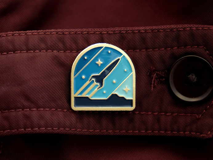 Rocketeer Pin by DKNG