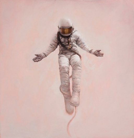 Wild, Young, and Free #geddes #astronaut #painting #art #jeremy