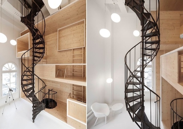 Tall Spiral Staircase – Fubiz™ #interior #staircase #design #decor #deco #decoration