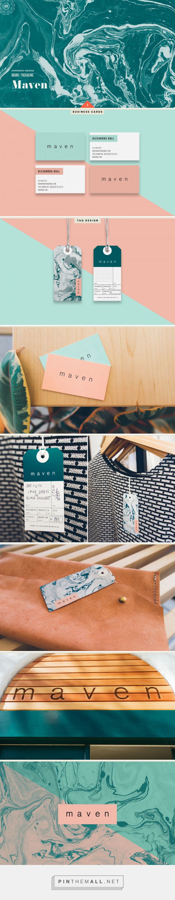 Maven Fashion Boutique Branding by Cody Small | Fivestar Branding Agency – Design and Branding Agency & Curated Inspiration Gallery
