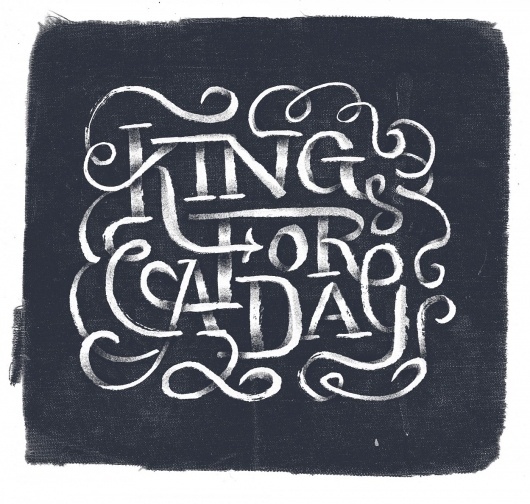 I wanna be… — Friends of Type #lettering