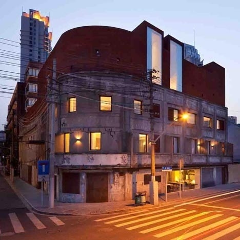Dezeen » Blog Archive » The Waterhouse at South Bund by NHDRO #interior #design #waterhouse #architecture #hotel