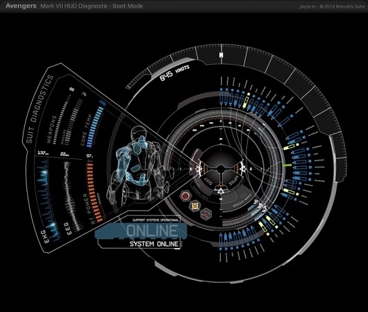 Avengers - jayse #motion #interface #digital #art #film #graphics #technology