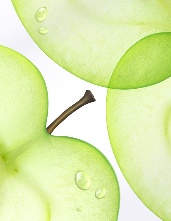 HEAD & SHOULDERS GREEN APPLE #illustration #apple #green