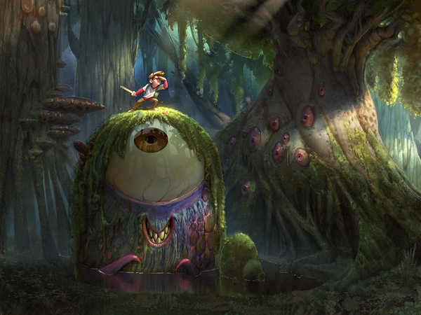 Hide and Seek by Artsammich on deviantART #monster #in #lake #pixar
