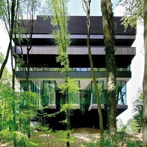 Dezeen » Blog Archive » Rehabilitation Centre Groot Klimmendaal by Architectenbureau Koen van Velsen #koen #velsen #architectenbureau #van #photography #architecture #green