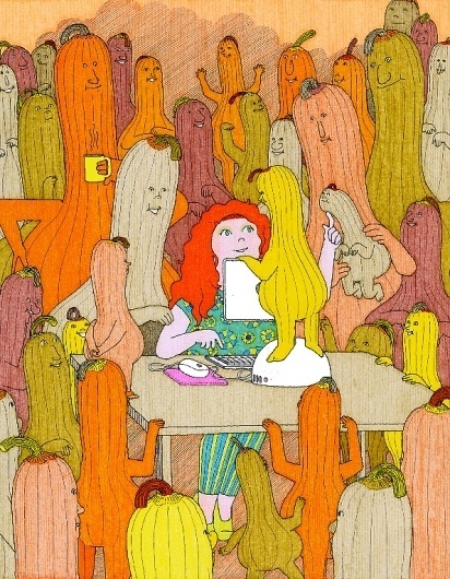 Editorial by Jim Stoten #illustration #drawing #editorial