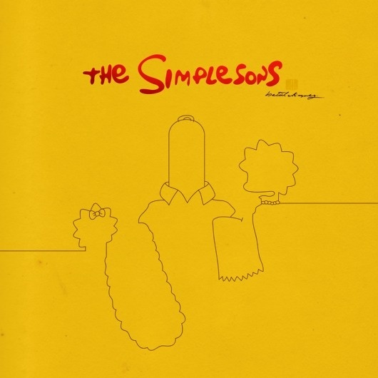 the simplesons by ~Betuldonmez on deviantART #cover #simpsons #minimalism