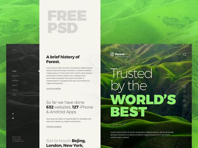 Free Ecology Website Template