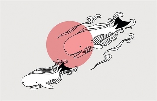 Brenton Little | CreationSwap #vector #handdrawn #whale #nature #minimal #sketch #whales