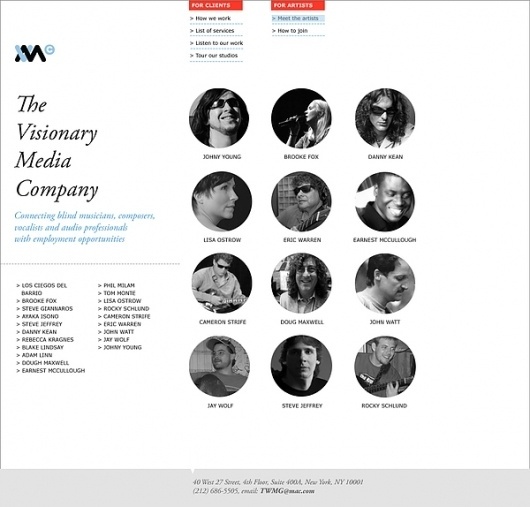 Visionary Media Company on Web Design Served #bvnbvn