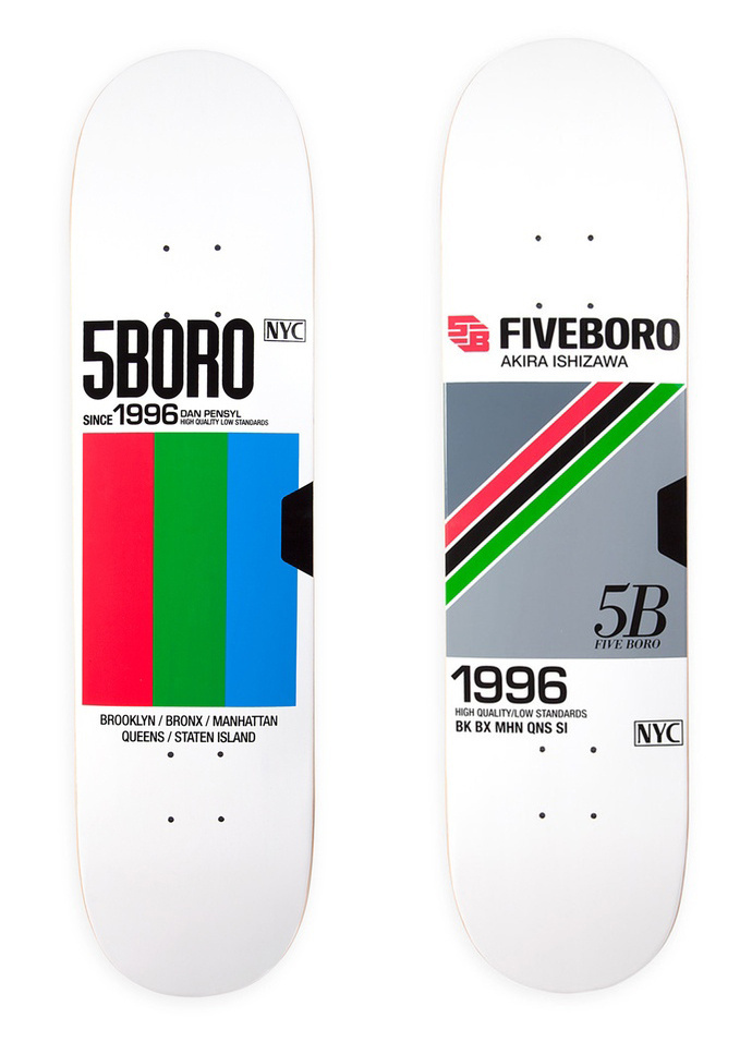 mrmcqueen: Â 5BORO #skateboard