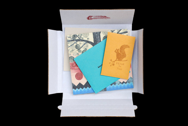 Mark Fry I Lived In Trees #print #design #graphic #illustration #package