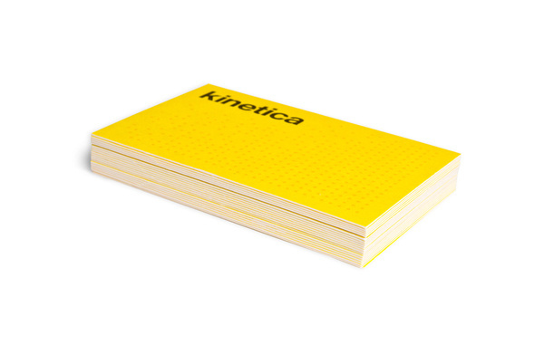 Kinetica — Design by Face. #card #print #business