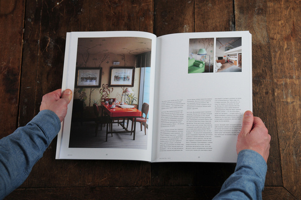 THE ROSE No.1 on the Behance Network #layout #magazine