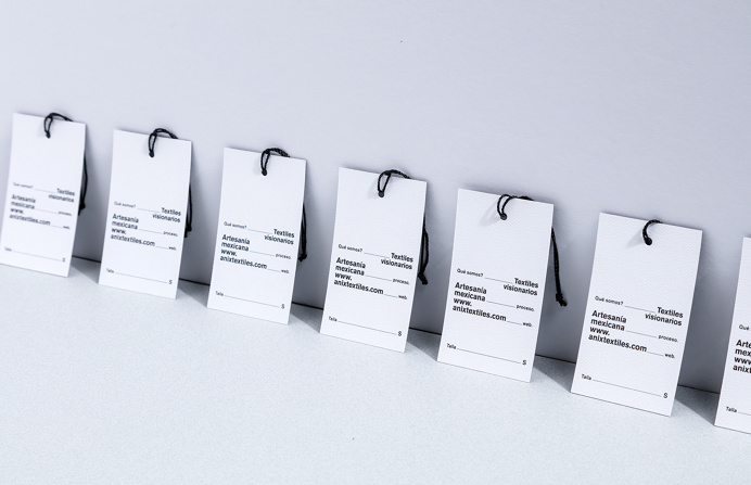 Anix Visionary Textiles branding parametro studio monterrey mexico mindsparkle mag PRINT stationery business card logo logotype corporate de