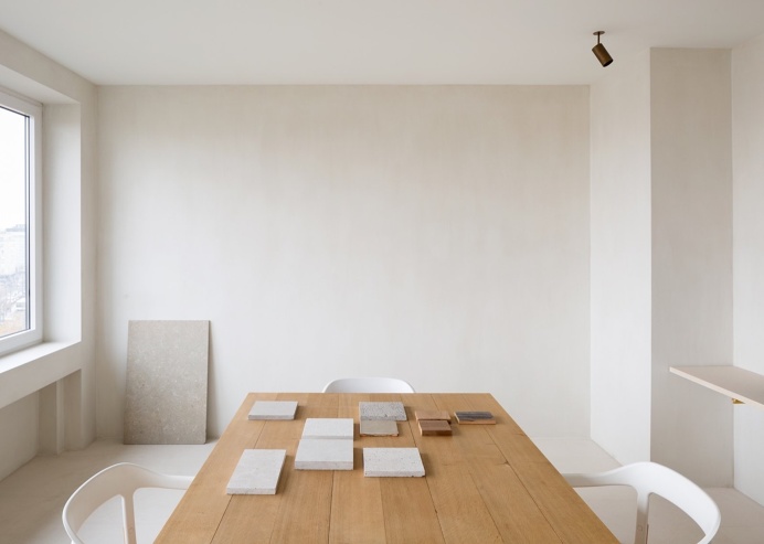 Workspace. Penthouse Antwerp by Hans Verstuyft Architecten. #workspace #penthouseantwerp #hansverstuyftarchitecten