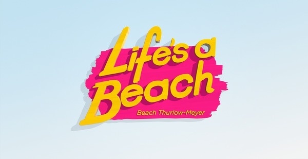 Life's a Beach #life #lettering #editorial #beach