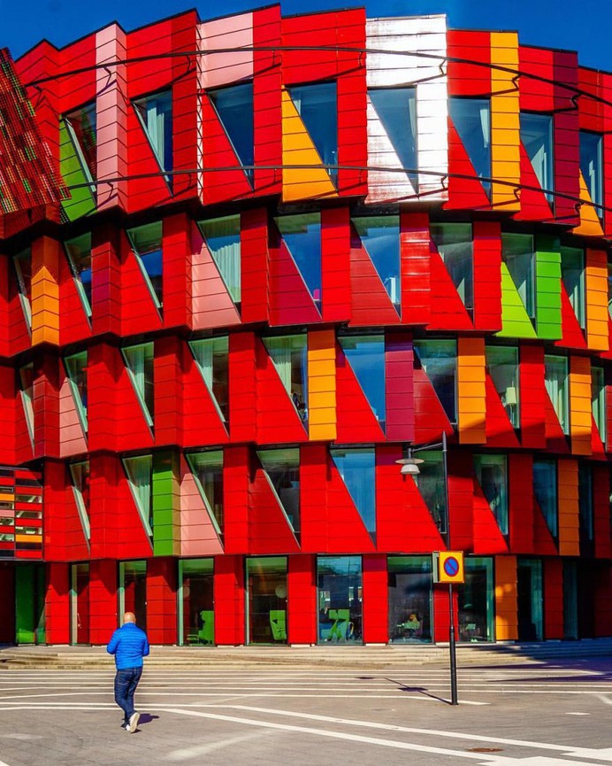 Minimalist and Colorful Architecture Photography by Florian Zenk