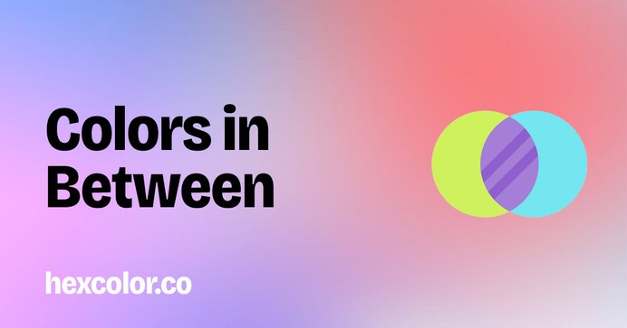 Are you looking for the perfect gradient or a seamless transition between two colors? Our new tool, Colors in Between, is here to revolutionize the way you work with color gradients. Whether you're a graphic designer, a digital artist, or just someone who loves to experiment with colors, this tool is designed to spark your creativity and simplify your color decisions.