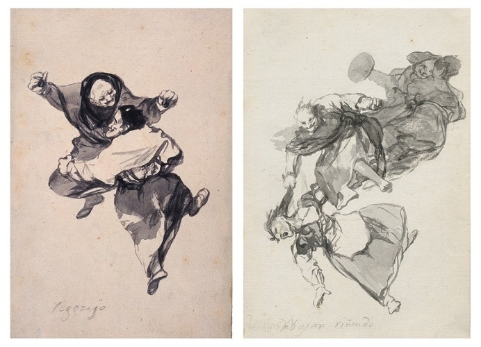 Francisco de Goya, Regozijo (Mirth) #goya #art #illustration