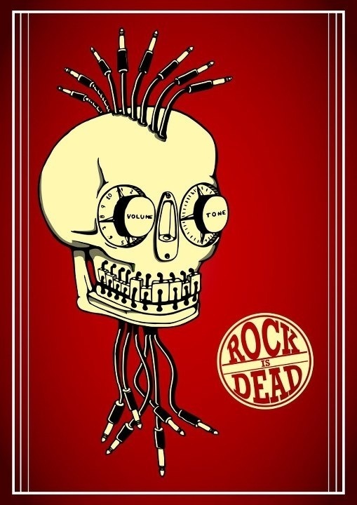 Report Comment #music #illustration #skull