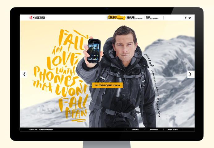 Kyocera splash page via Patrick Iadanza