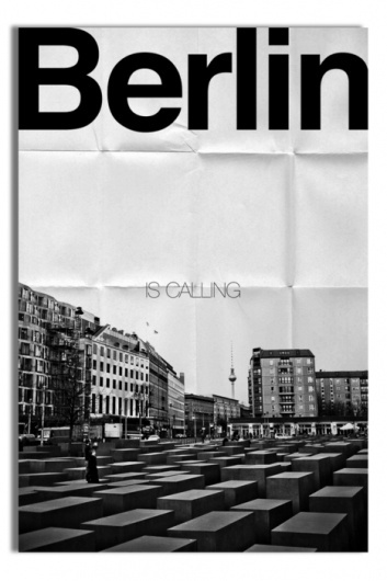 Berlin Typographic Cover #typography