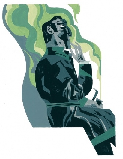 HOLMES+FUMA.jpg (JPEG Image, 799 × 1032 pixels) #illustration