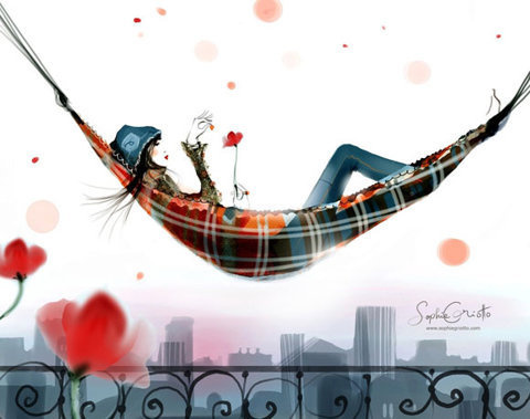 Excellent illustrations by French fashionista Sophie Griotto | CreativeBite.net #illustration