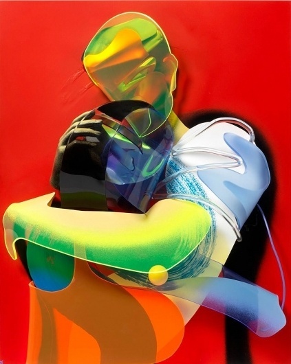 We didn't need dialogue. We had faces. - but does it float #neate #painting #adam #art