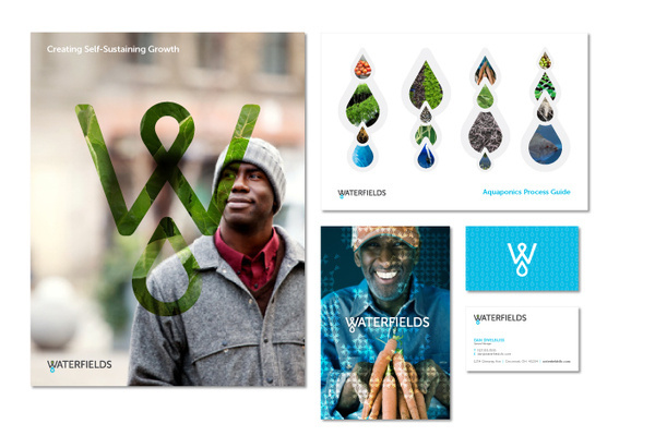WATERFIELDS wwweeessstttyyy #brand #graphic #identity #system