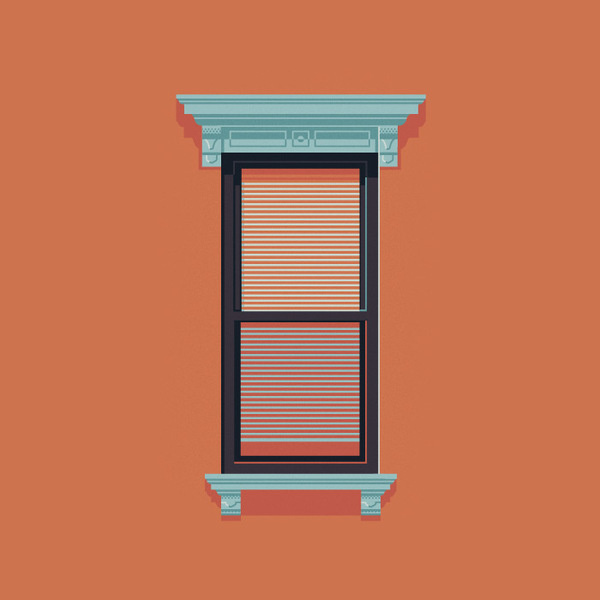 Windows of New York II #york #of #illustration #window #cartoon #windows #new
