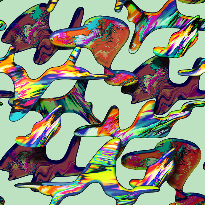 Vasya Kolotusha #pattern #acid #textile #camo #artwork