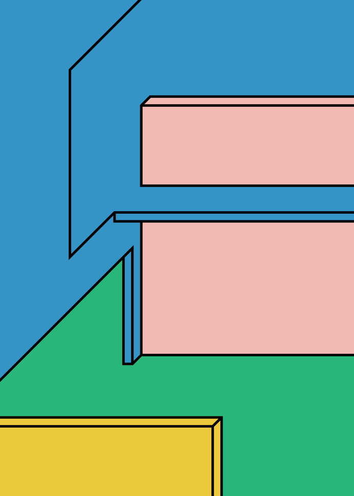 graphic, illustration, memphis, colours