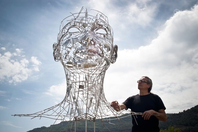 Steel Sculptures by Jordi Diez Fernandez - JOQUZ #steel #sculpture #art