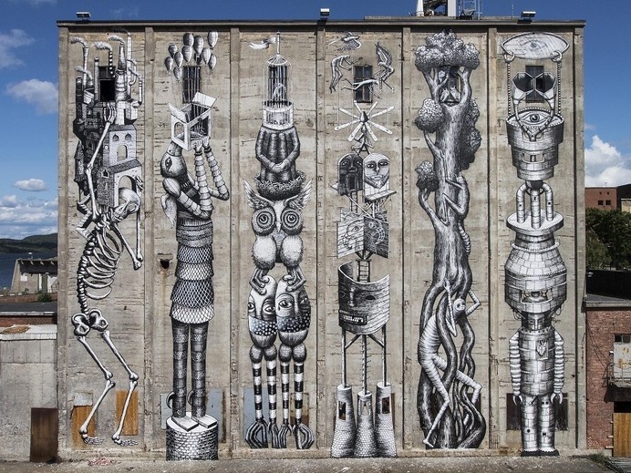 phlegm08 #norway #phlegm #mural