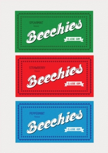 burchase #packaging #design #gum #brad #purchase #vintage