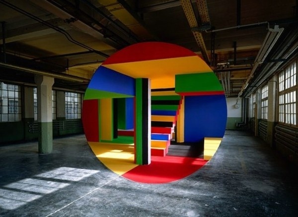 New Anamorphoses by Georges Rousse8 #architecture #art
