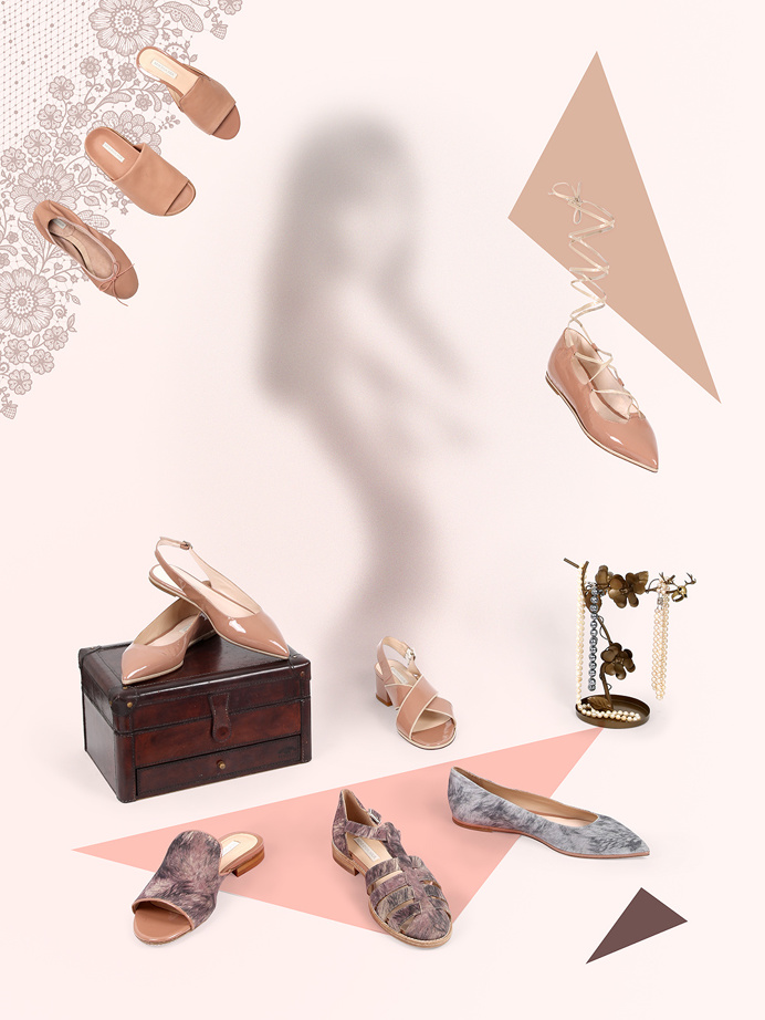 Shooting & Graphic design for Rêve d'un Jour shoes Brand by Fabrice Vrigny #fabrice_vrigny #photography #graphic_design #morocco