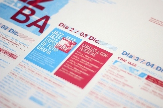 JAZZBA - Festival de Jazz on the Behance Network #flyer #afiche #jazzba #festival